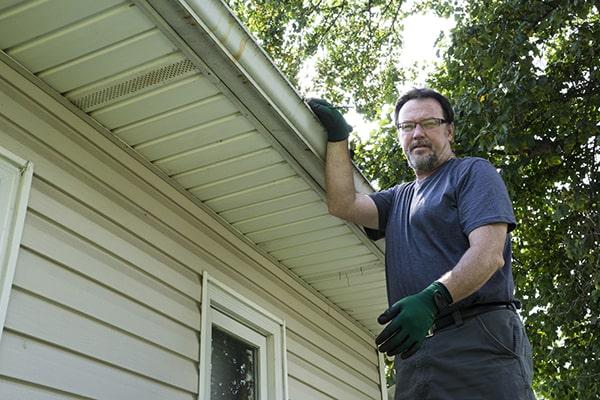 Gutter Cleaning of Martinez staff